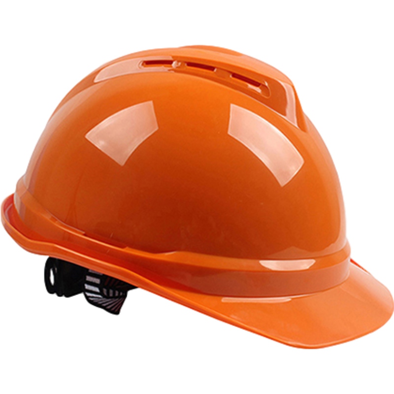梅思安10167128橙色豪华型有孔ABS安全帽图1