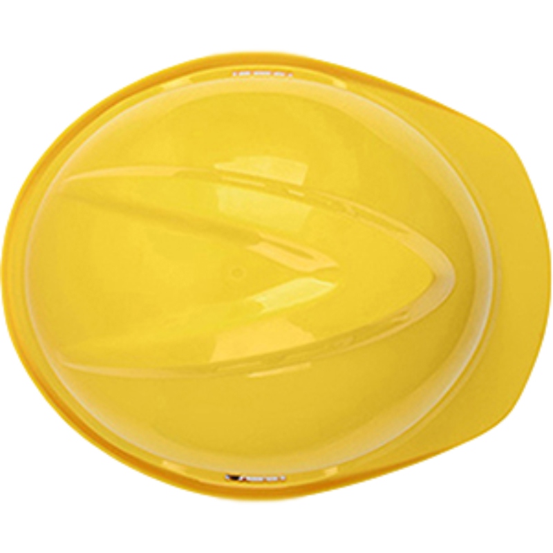 梅思安10172513-L黄色豪华型印字PE安全帽图5