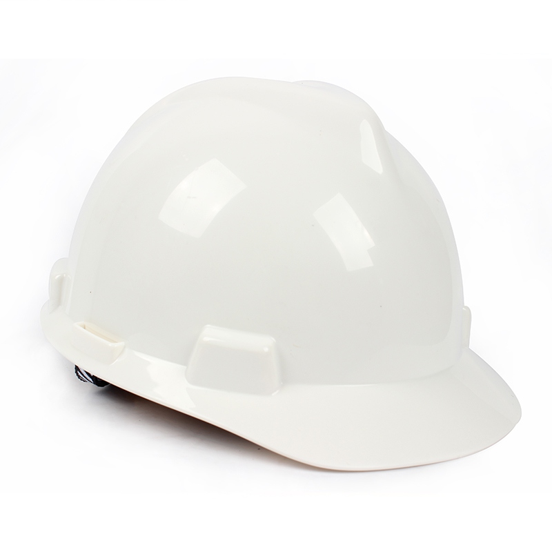梅思安10146434白色标准型PE安全帽图2