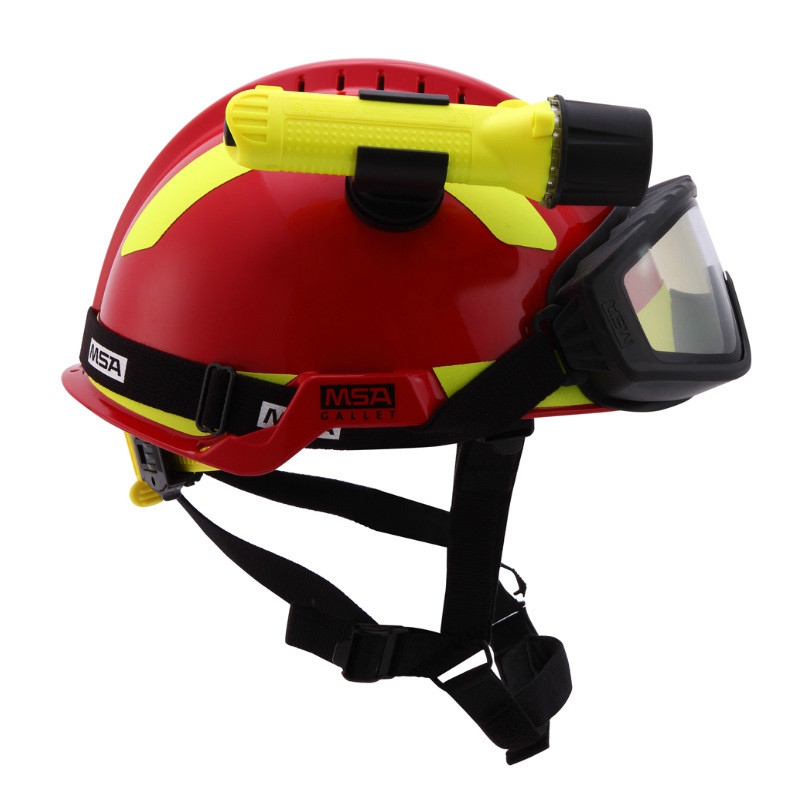 梅思安10164320红色F2 XTREM救援消防头盔图2