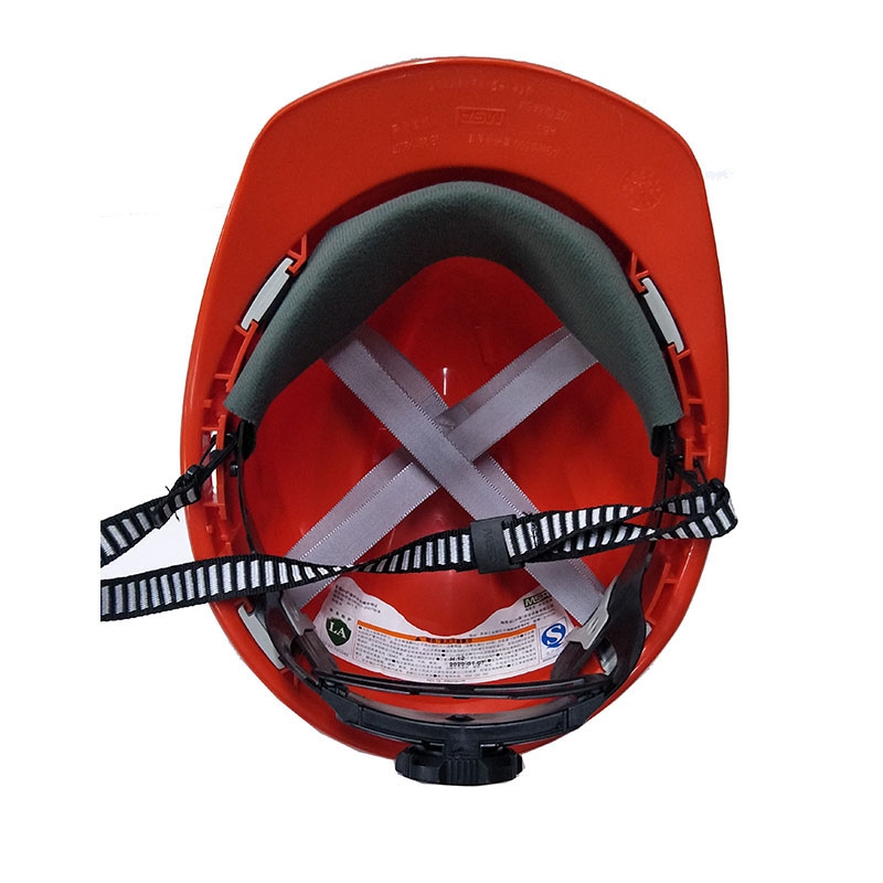 梅思安10171716红色豪华型有孔ABS安全帽图2