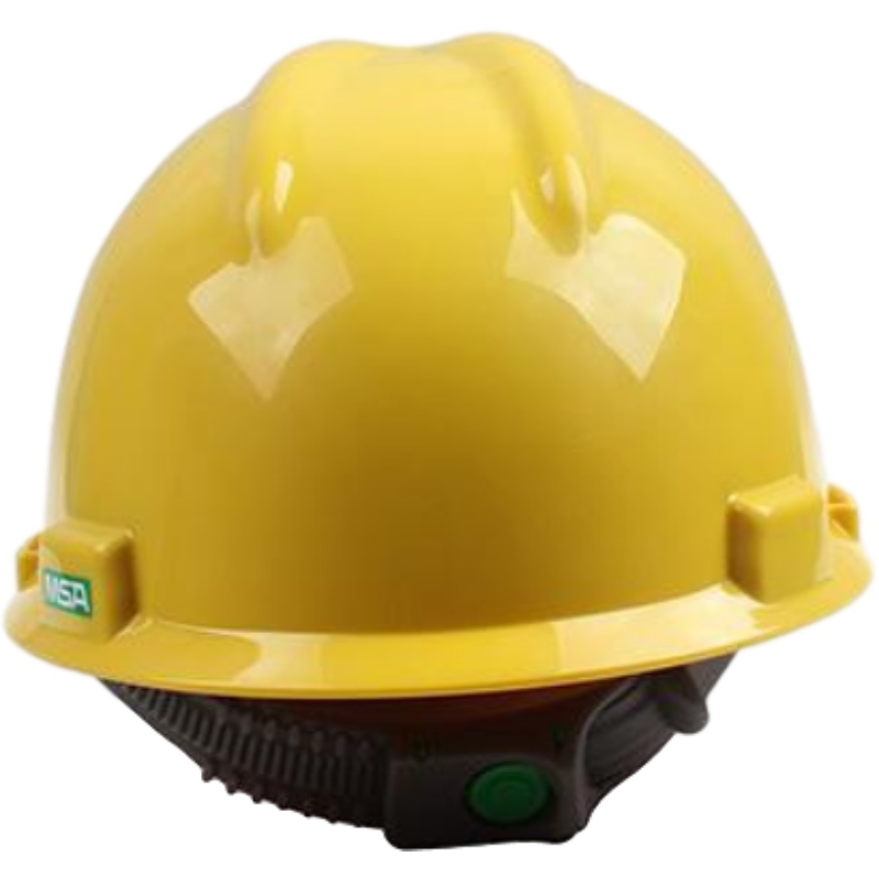 梅思安10146507-L黄色标准型ABS安全帽图4
