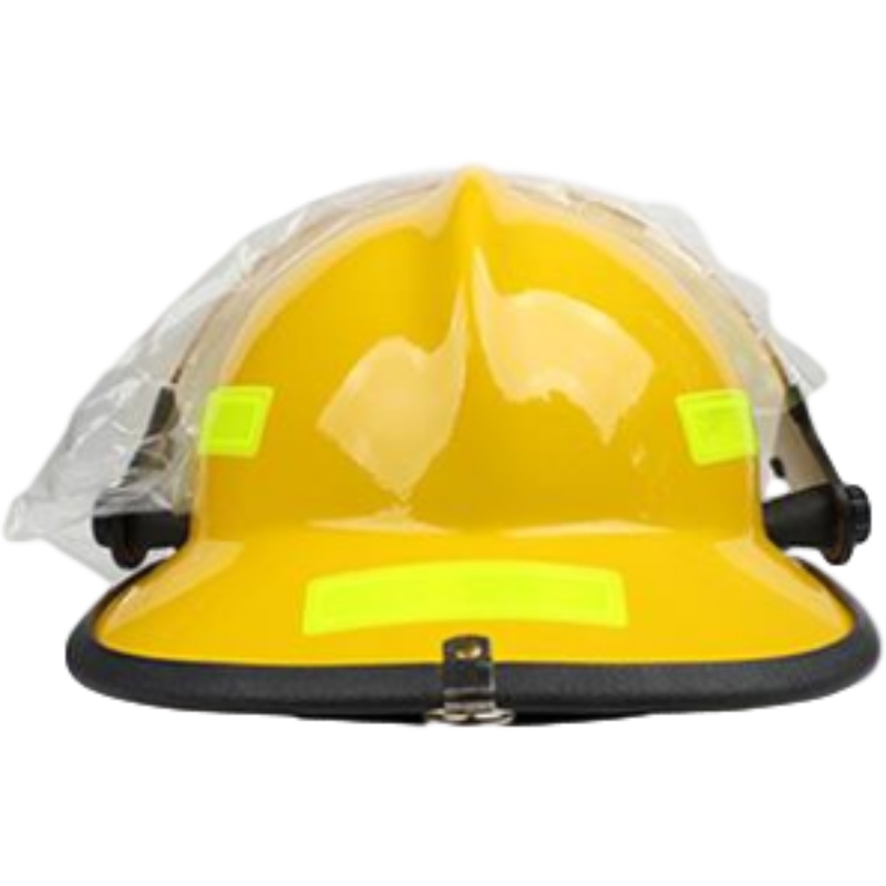 梅思安10107114-a黄色F3美式铝质披肩消防头盔图3