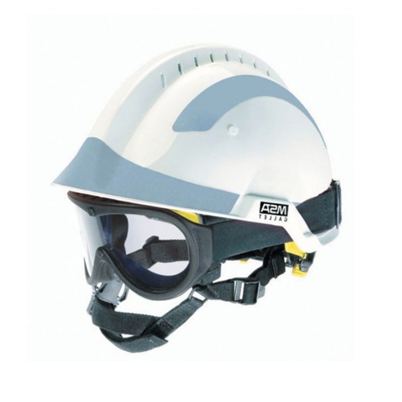梅思安10164319白色F2 XTREM救援消防头盔图1