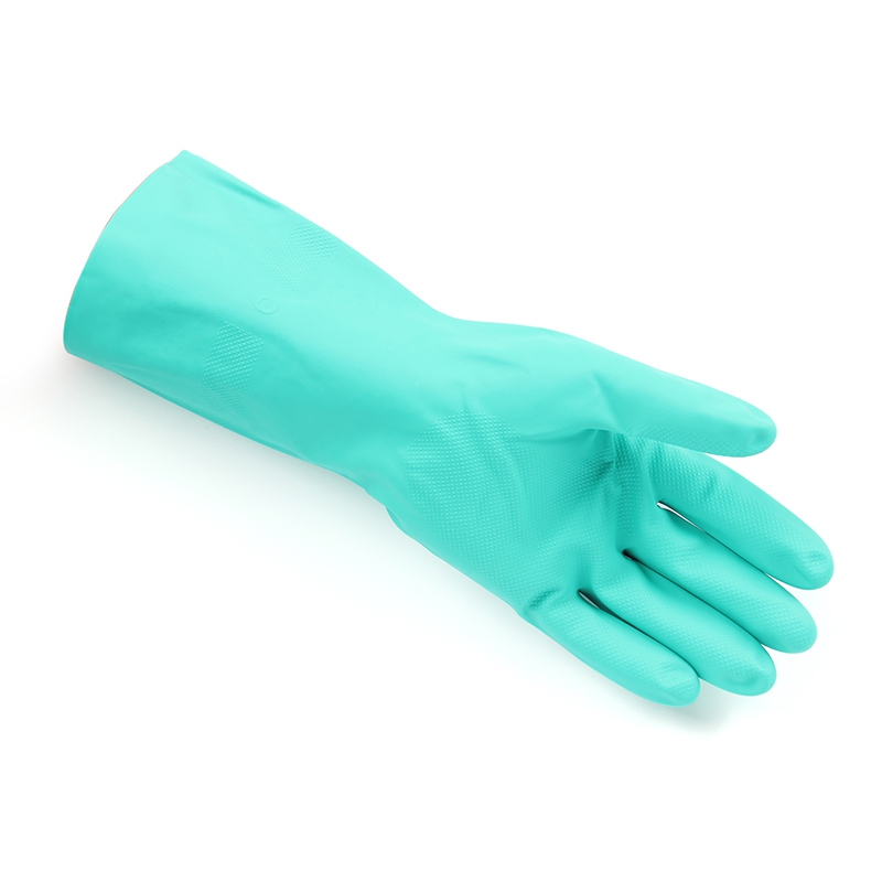 雷克兰EN15丁腈橡胶高性能防化手套图2