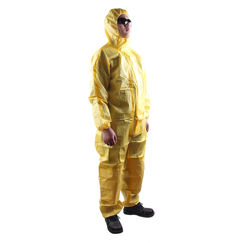 雷克兰CT1S428凯麦斯1带帽连体防化服图1