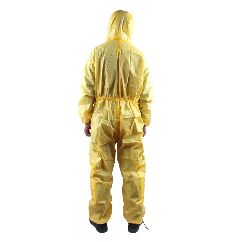 雷克兰CT1S428凯麦斯1带帽连体防化服图3