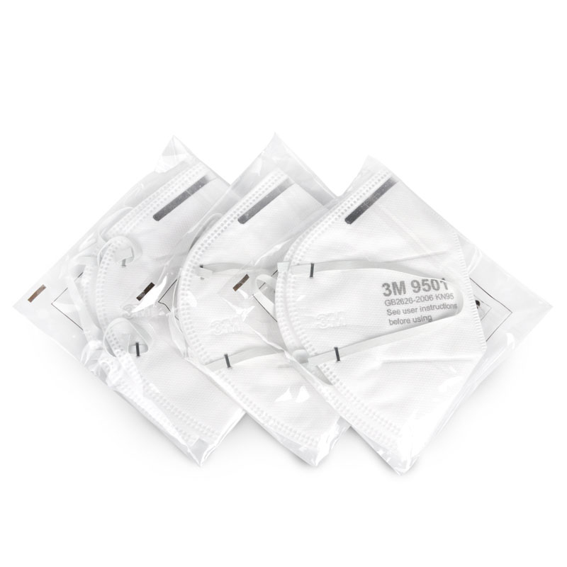 3M9501KN95防尘口罩 折叠耳带式口罩图片2