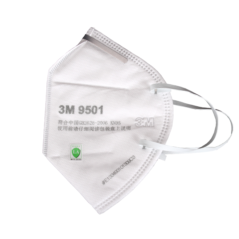 3M9501KN95防尘口罩 折叠耳带式口罩图片1