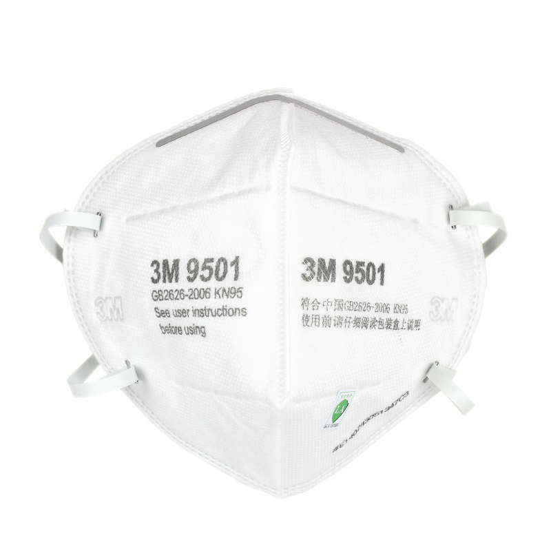 3M9501KN95防尘口罩 折叠耳带式口罩图片4