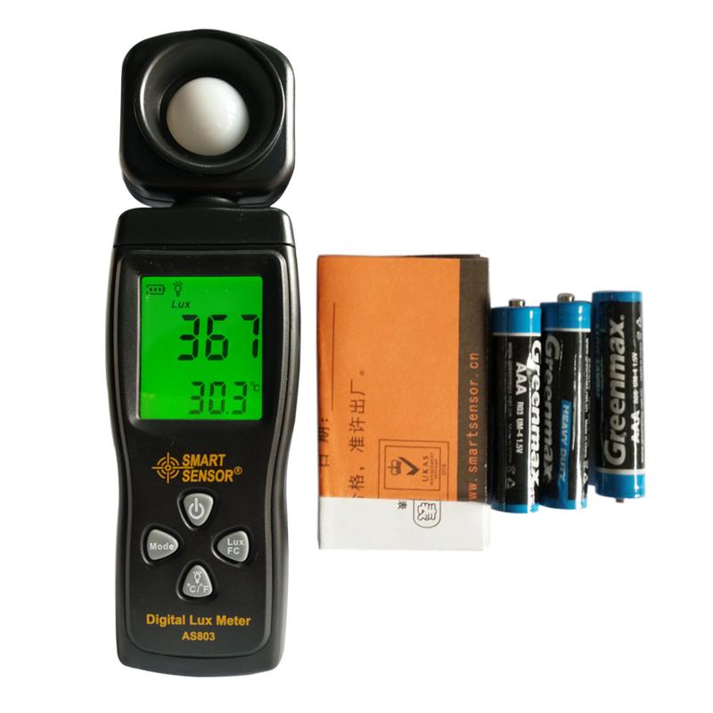 希玛SENSOR AS803迷你型照度计图片2 希玛SENSOR AS803迷你型照度计图片2