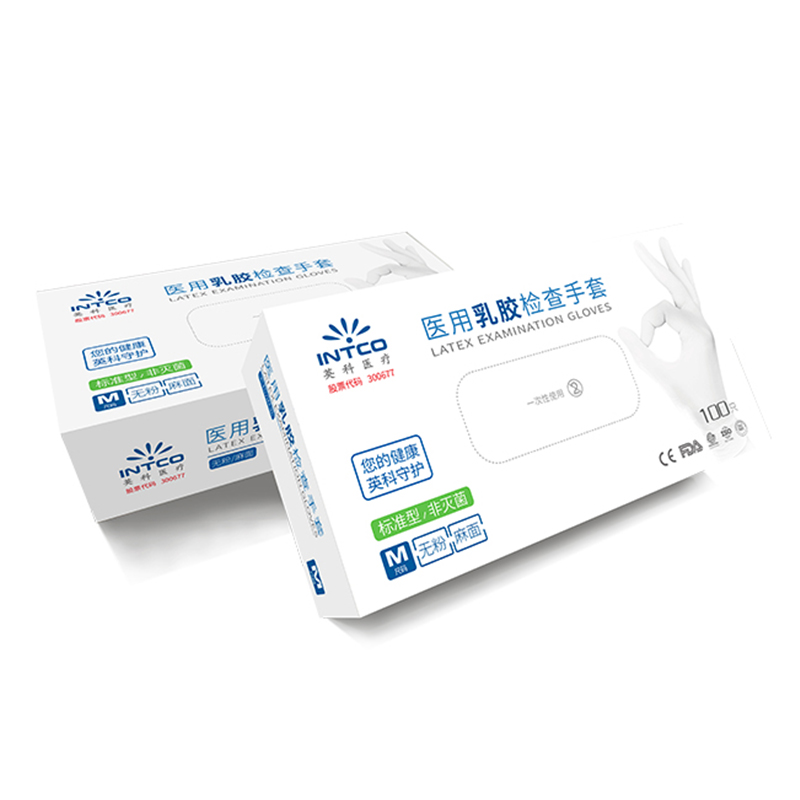 英科LGPCM1002一次性乳胶医用手套图片2 英科LGPCM1002一次性乳胶医用手套图片2