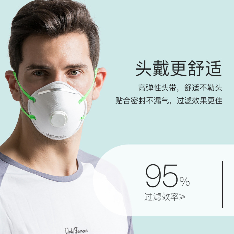保为康9596 KN95防尘口罩图片2