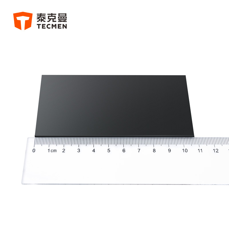 泰克曼11号电焊钢化黑玻璃遮光片图片3