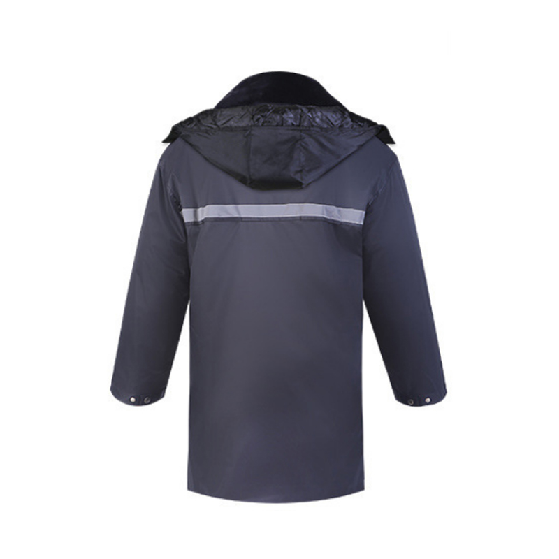 定和DH5705反光款棉大衣劳保防寒服图片2