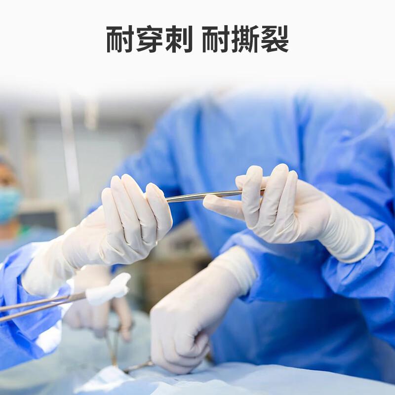 医博康Classic NBR WT35白色一次性丁腈检查手套图片4 医博康Classic NBR WT35白色一次性丁腈检查手套图片4