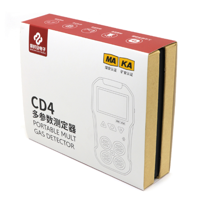 保时安CD4扩散式四合一多参数气体测定器图片3 保时安CD4扩散式四合一多参数气体测定器图片3