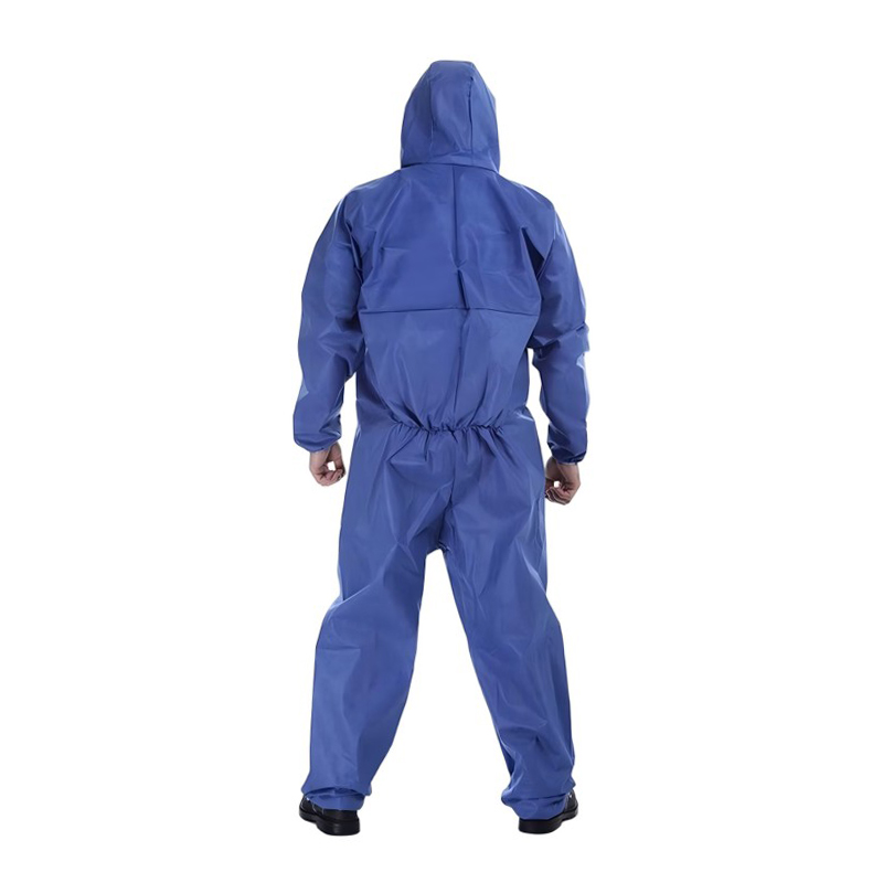 定和DH5020BL带帽连体SMMS防护服透气型工业防化服图片1 定和DH5020BL带帽连体SMMS防护服透气型工业防化服图片1
