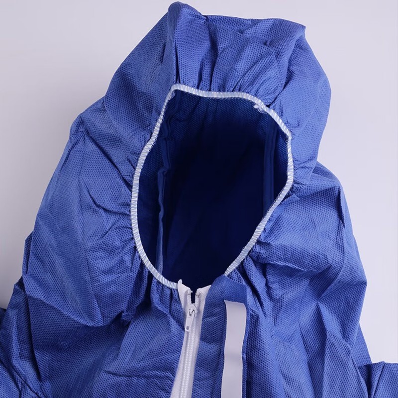 定和DH5020BL带帽连体SMMS防护服透气型工业防化服图片5 定和DH5020BL带帽连体SMMS防护服透气型工业防化服图片5