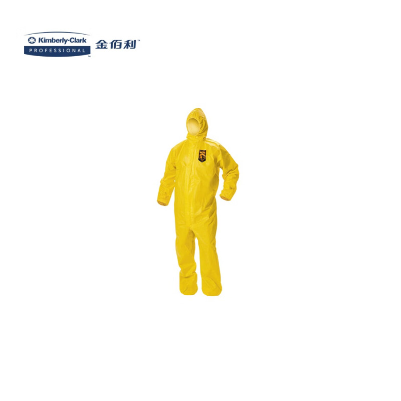 金佰利09814-01 KLEENGUARD劲卫A70黄色防护服XL
