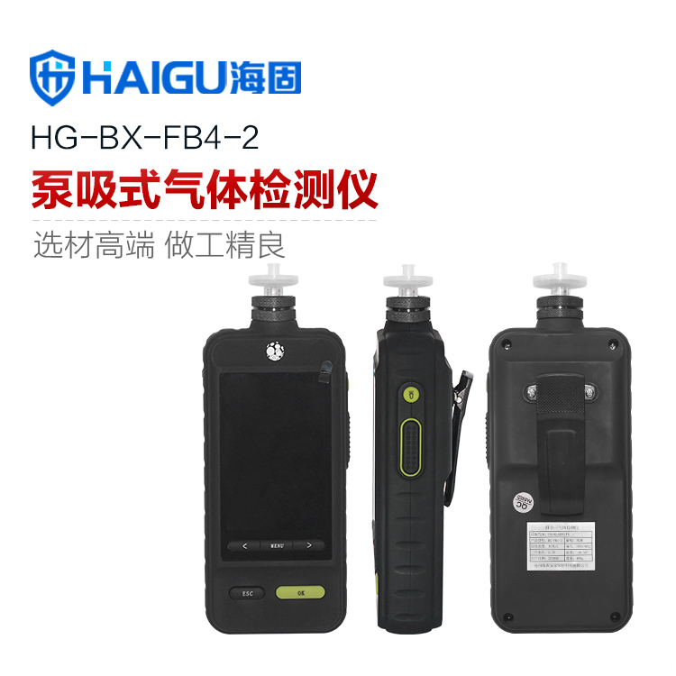 海固HG-FB4-2泵吸式四合一气体检测仪