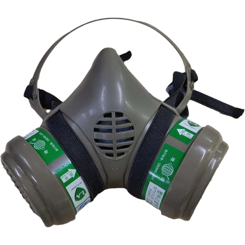 地球2588-4橡胶半面具防毒面具