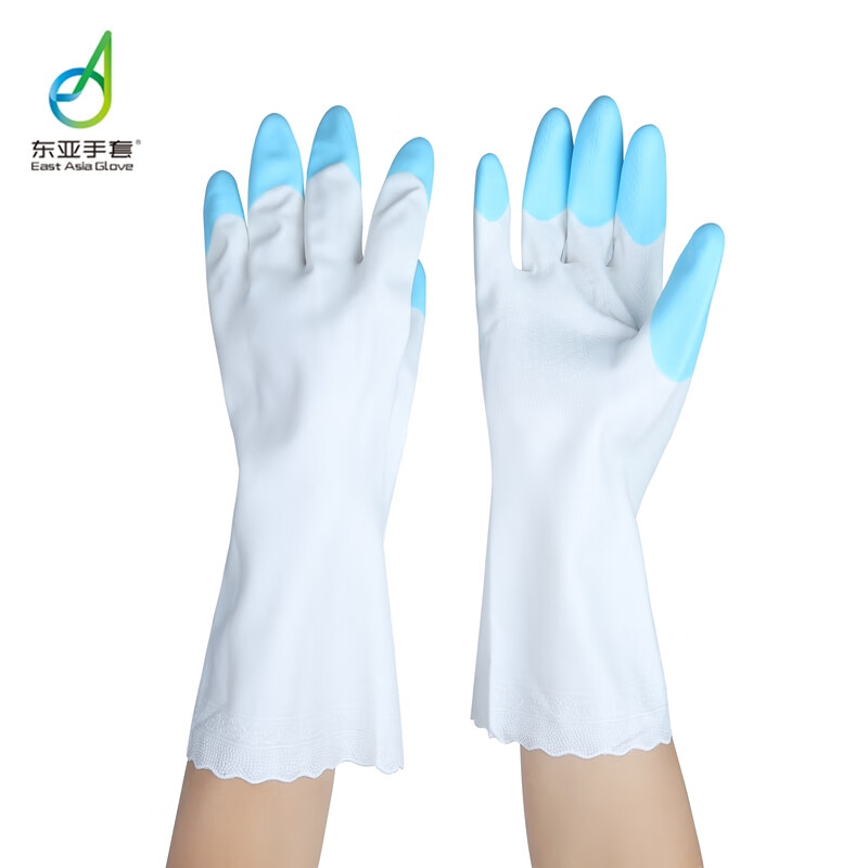 东亚800-2指尖加强防水防油劳保手套