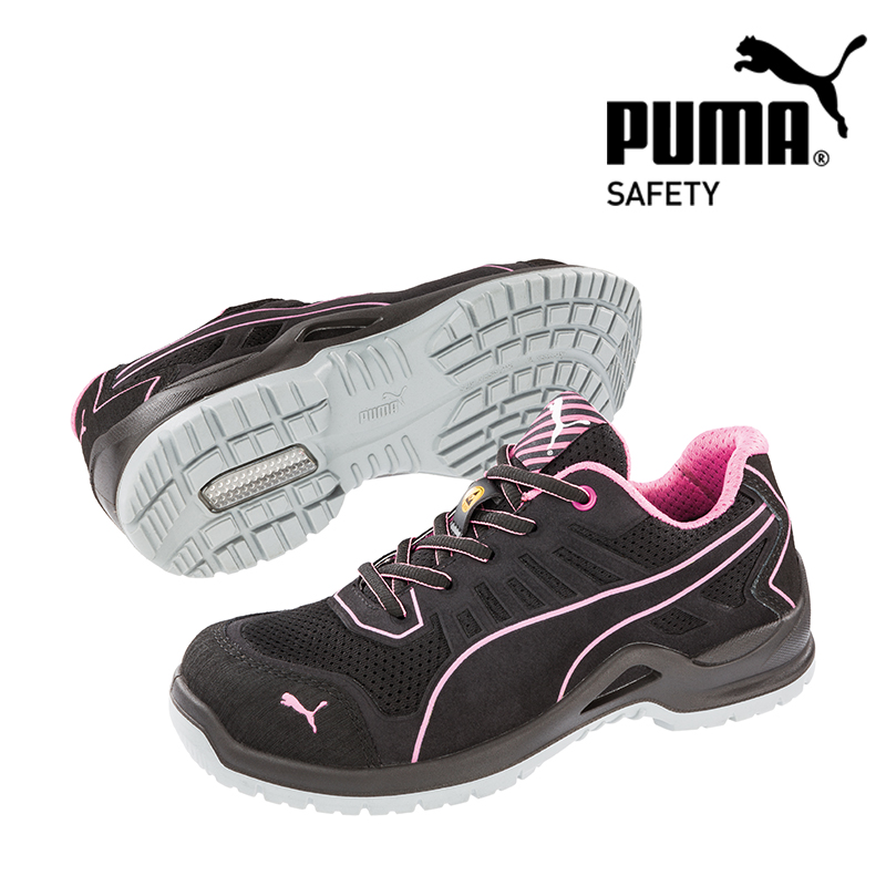 PUMA彪马644110劳保鞋女款透气防静电防刺穿防砸安全鞋