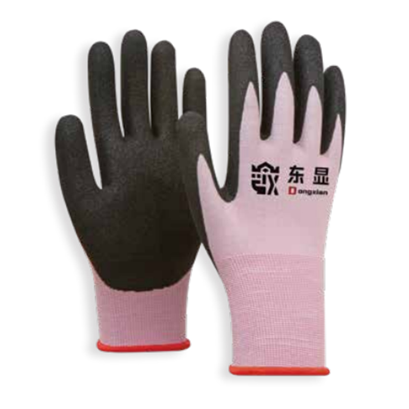 东显21-1-001 21针丁腈涂层防切割手套