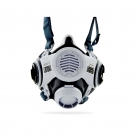 重松TW08SF双滤盒硅胶防毒面具本体(自带传声器)