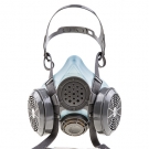 思创ST-M50G-1A硅胶双罐防尘面具