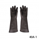 威蝶40A-1黑色耐酸碱乳胶手套