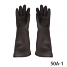 威蝶50A-1黑色耐酸碱乳胶手套