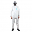 微护佳MG2000白色增强型胶条连体防护服WH20-T-99-111-02