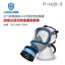 海固HG-911 P-H2S-2滤毒罐硫化氢活性炭防毒面具