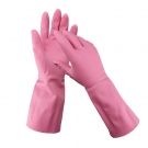 TOWA711粉红色耐油防滑PVC手套