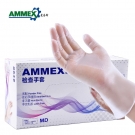 爱马斯GPX3C40100透明一次性pvc手套