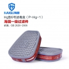海固P-Hg-1一级防汞防水银滤毒盒