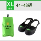 U-work优工K01橡胶防砸钢包头安全鞋脚套