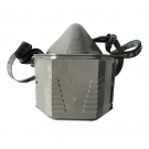 地球3300 PVC单滤盒半面罩防毒面具