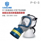 海固HG-911 P-E-3全面罩酸性气体防毒面具