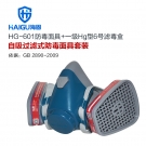 海固HG-601 P-Hg-1半面罩汞蒸气防毒面具