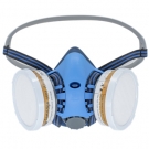 高玛GM-0503E自吸过滤式双滤盒半面罩防毒面具