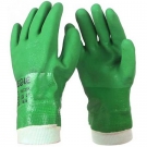 羿科60625111 PVC35K防化PVC罗口手套