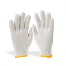 好员工H7-BC600米黄针织罗口棉纱手套