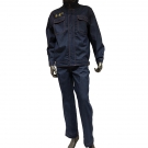 永霏811100016 A级牛仔阻燃服套装