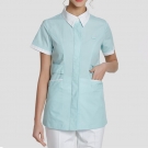 乐倍康F1321-1浅紫短袖护士服