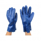 千禧龙516蓝色耐油PVC手套