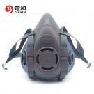 定和DH20126硅胶双滤盒半面罩防毒面具