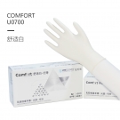 友利格舒适COMFORT U0700一次性微粉优等乳胶检查手套